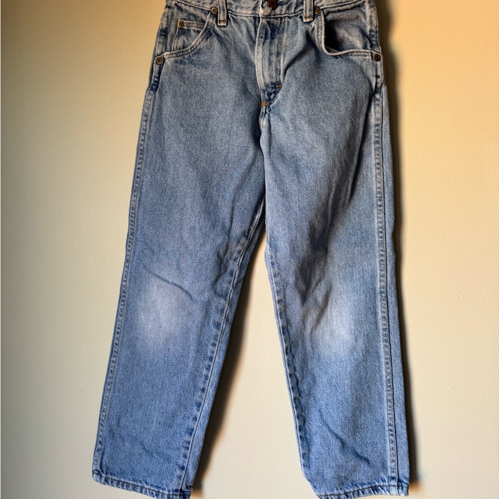 Vintage Light Wash Classic Wrangler Boy Jeans